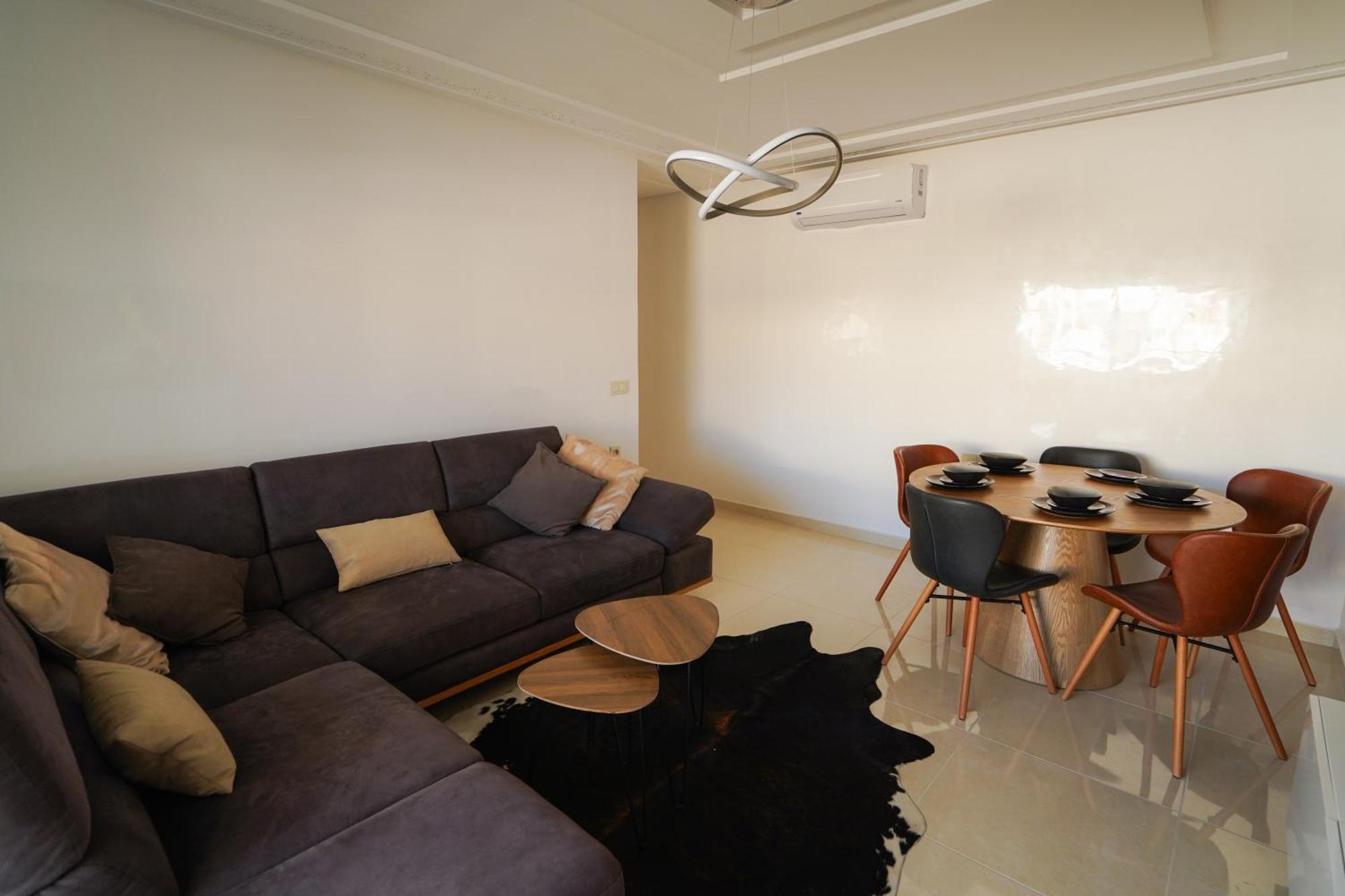 Appartement With Terasse 5 Min To Tanger Marina-Free Parking Buitenkant foto